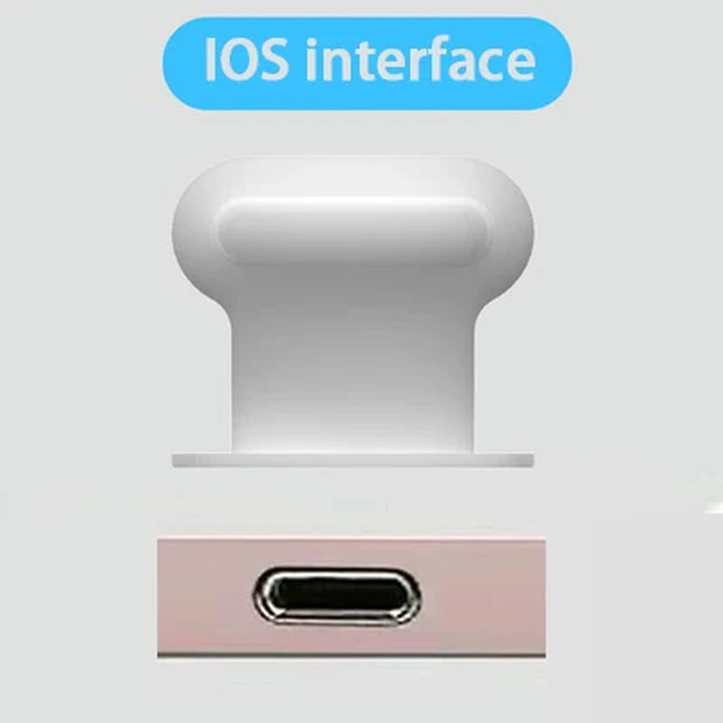 Phone Charging Port Dustproof Plug Reusable Waterproof & Anti-Lost Dustproof Cover for Type C Micro IOS Iphone Samsung Universal