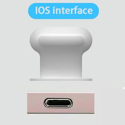Phone Charging Port Dustproof Plug Reusable Waterproof & Anti-Lost Dustproof Cover for Type C Micro IOS Iphone Samsung Universal